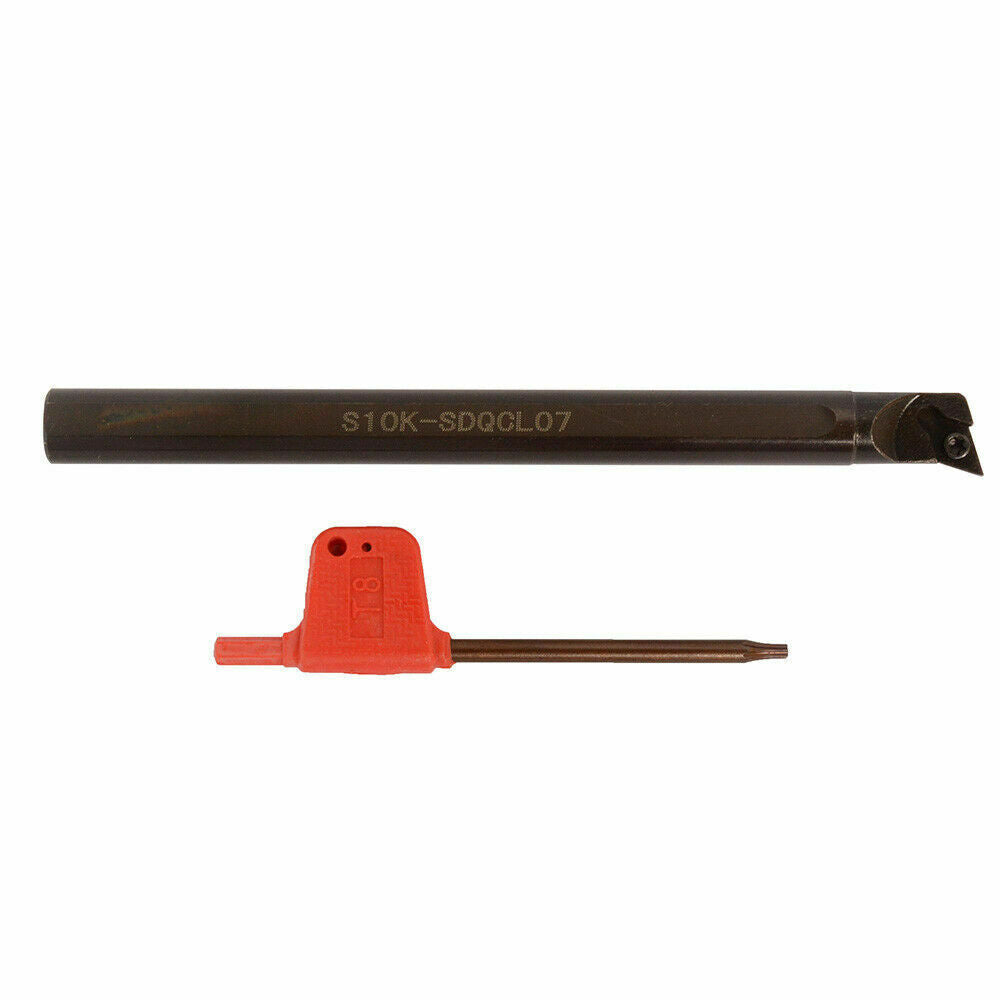 107.5° S10K-SDQCL07 10*125mm Internal Turning Tool holder For DCMT070204 Insert