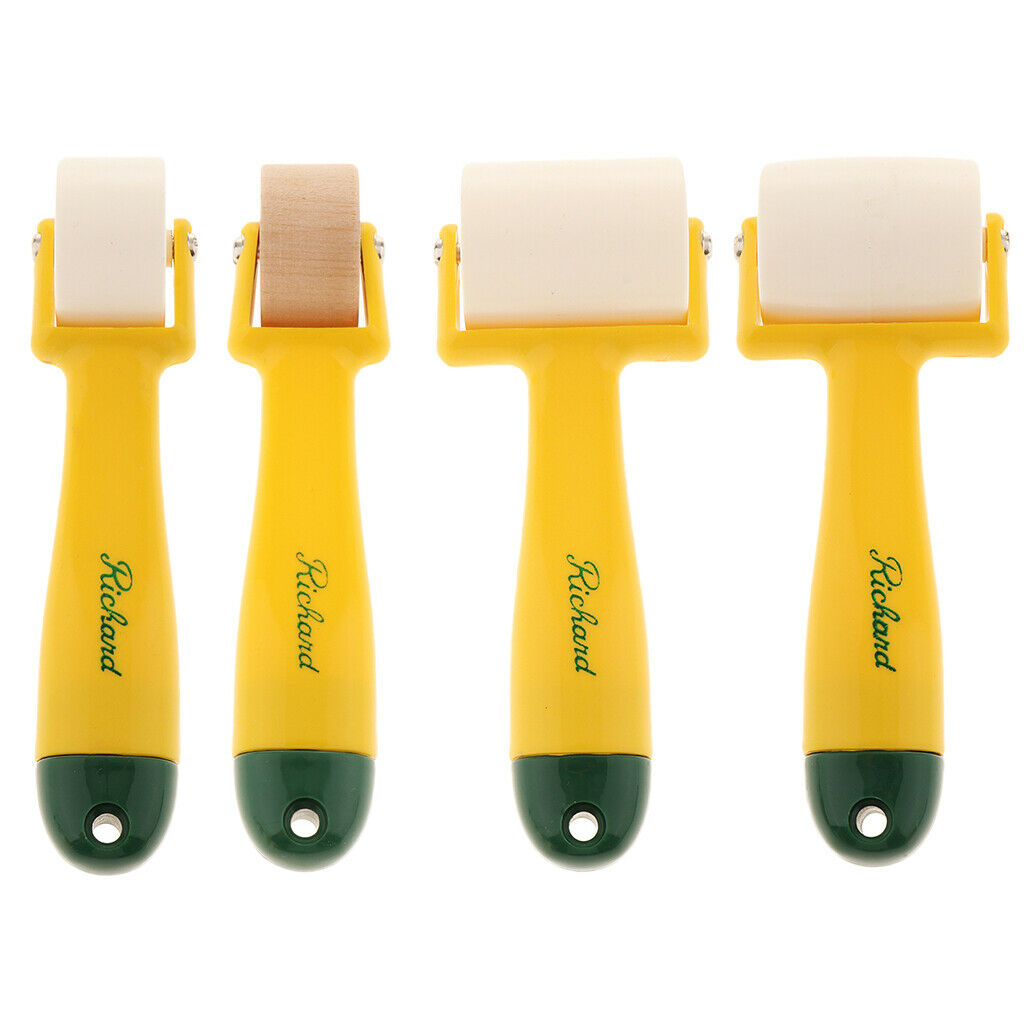 4Pcs Wallpaper Seam Roller Hand Pressure Roller Home Decoration DIY Tool