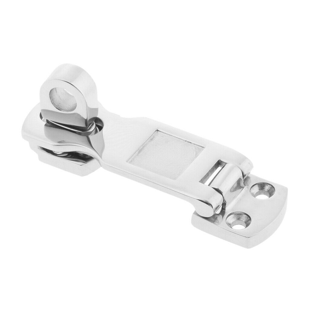 316 Stainless Steel Anti-Rattle Latch Boat Locker Hatch Fastener Clamp 3.54