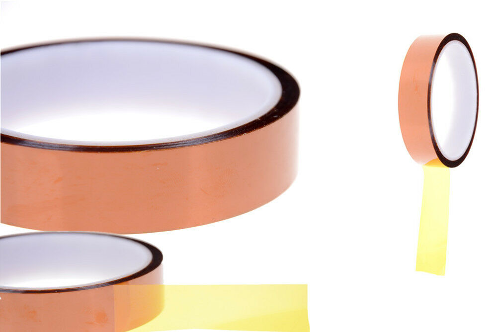 Hot 20mm*30m Tawny Heat Resistant High Temperature Polyimide Adhesive Tap.l8