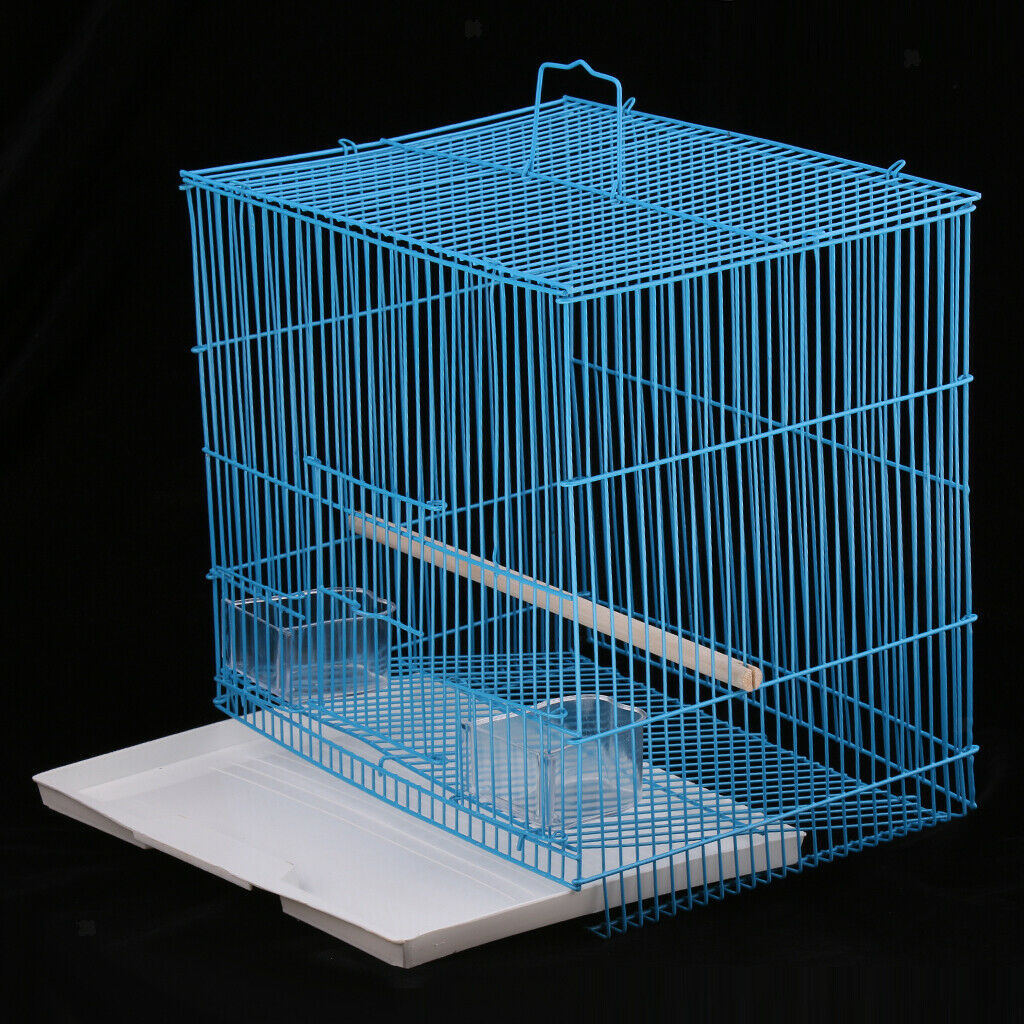 Bird Cage - Easy Install - Parrot Cage for Finch,Budgie,Cockatiel,Random BQ04