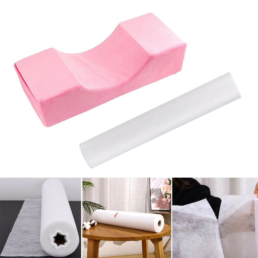 Eyelash Extension Grafting Pillow Cushion for Salon and 50 Table Cover
