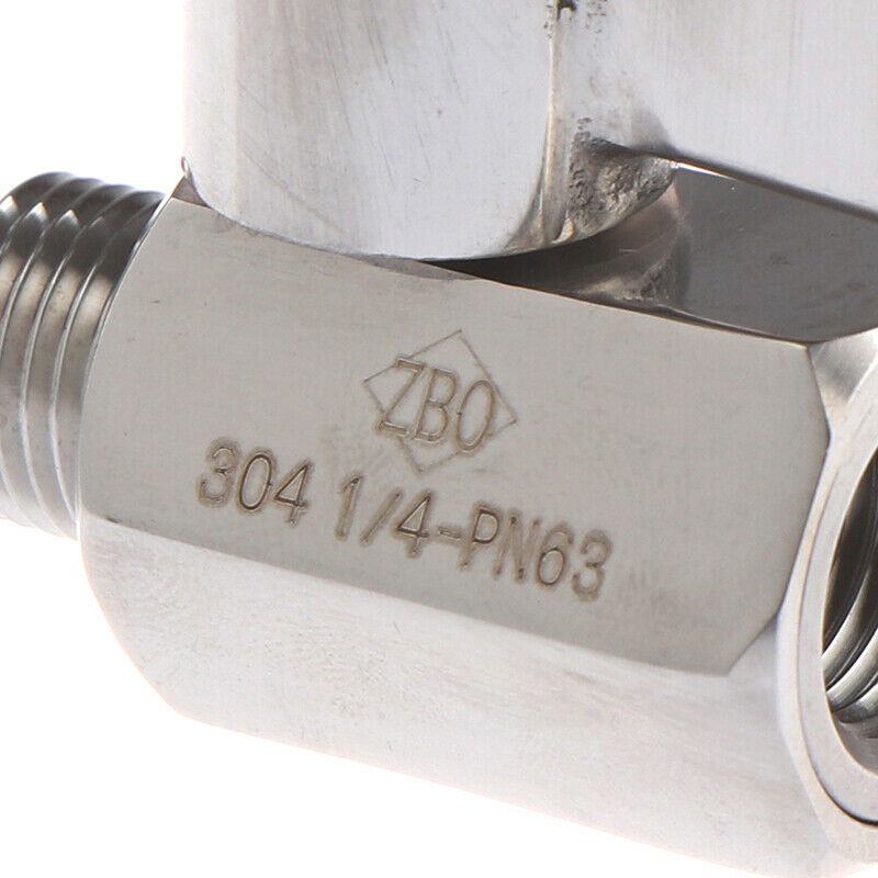 Stainless Steel 304 Ball Valve 1/4" Inch NPT Male X Female Small Mini Valve~A WF