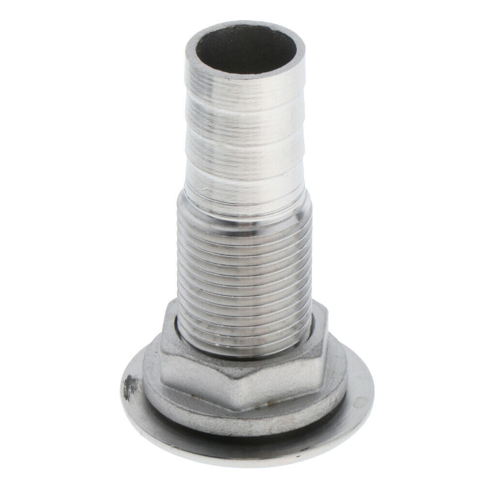 Stainless Marine Boat Thru Hull Fitting Connector for Boat Yacht 1/2 Inch