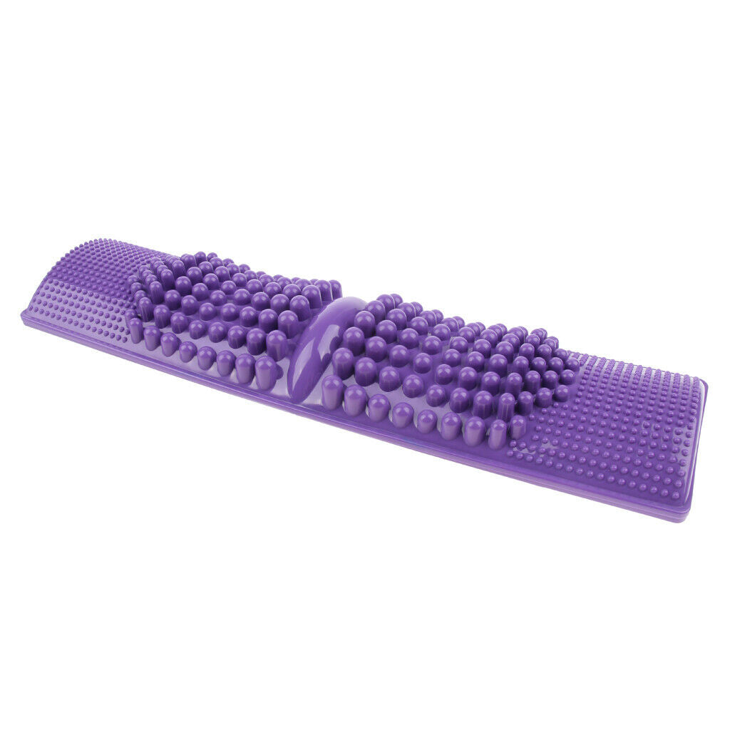 Reflexology Massage Board Tool for Plantar Fasciitis Foot Arch Pain Purple