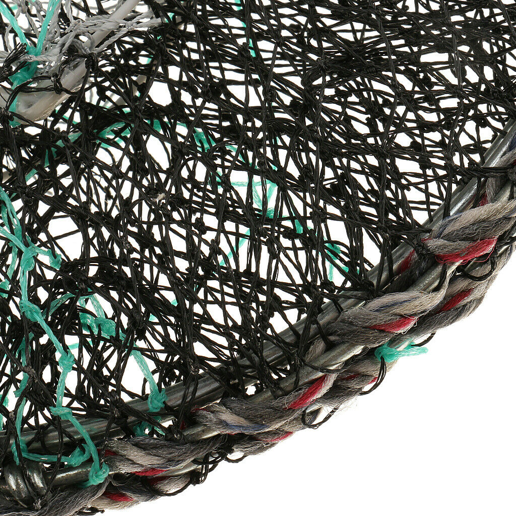 2 Pieces Fishing Net Crab Cage Fishing Bait Minnow Crawfish Crawdad Shrimp