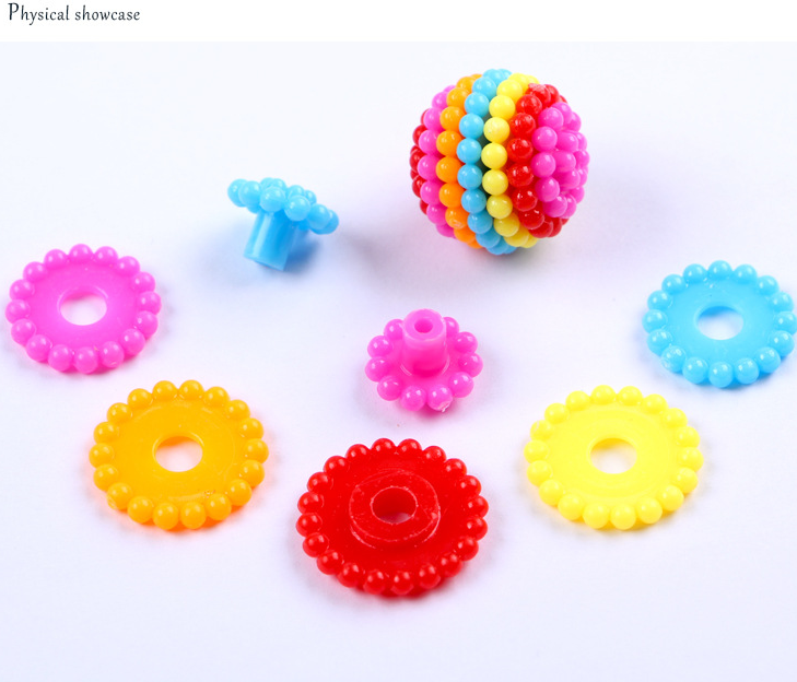 20X Acrylic Multicolor Splice Beads Beading Earring Bracelet Accessorie