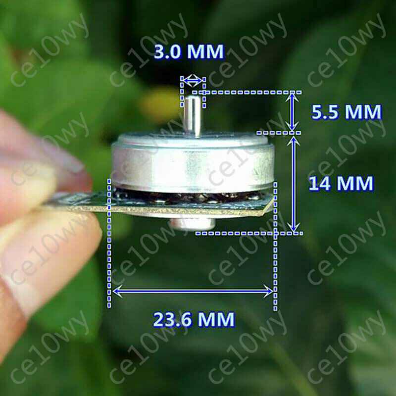 Brushless DC Motor 12V 9000RPM Mute Micro Electric Motor with Tray Drive Board