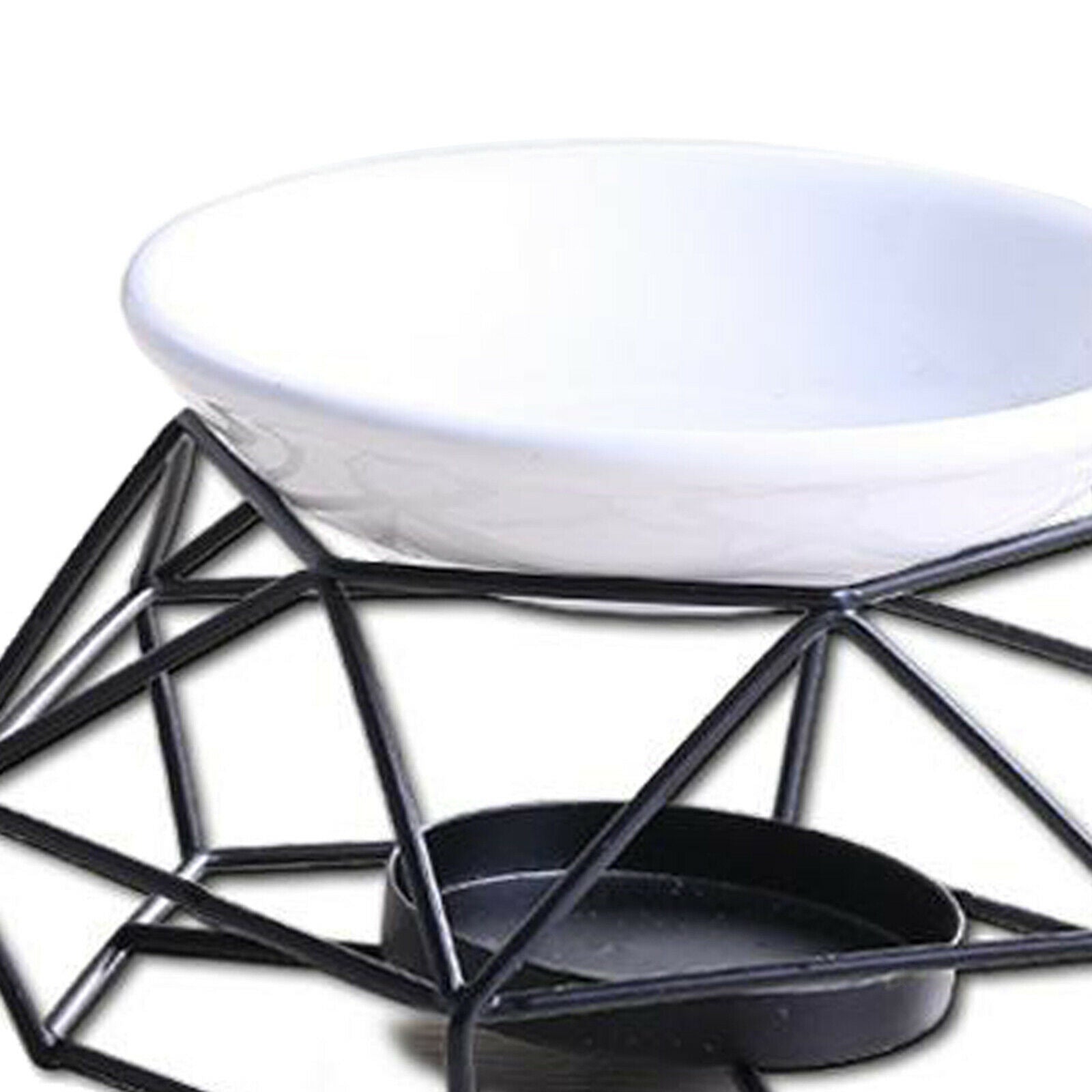 Essential Oil Burner Ceramic Dish Tealight Candle Holder Home Office Decors 70ML