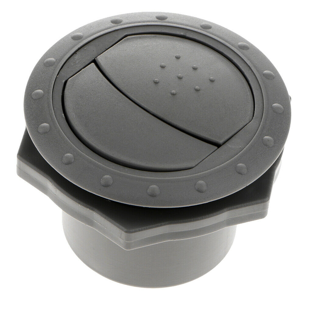 Set of 4 Replacement Car RV Interior Round Roof Exhaust A/C Vent Outlet ABS