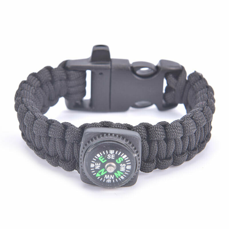 Military Emergency Paracord EDC Bracelet Multifunction Field Survival Com.l8