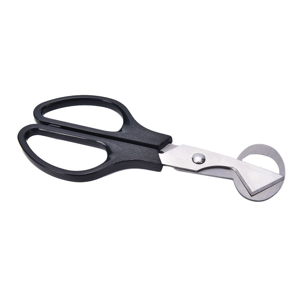 1X Wachtelei Schere Cracker Opener Zigarre Cutter Edelstahl Klinge Werkzeu DD