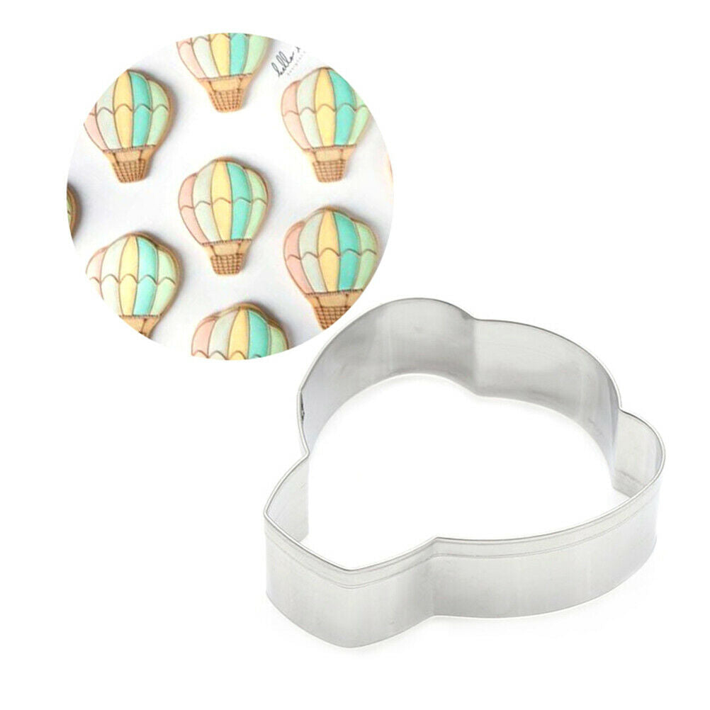 stainless steel cookie cutter biscuit mold kitchen baking tool hot air bal.l8