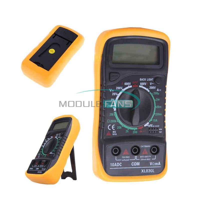 Digital LCD Multimeter XL-830L Voltmeter Ammeter Ohmmeter OHM VOLT Tester New