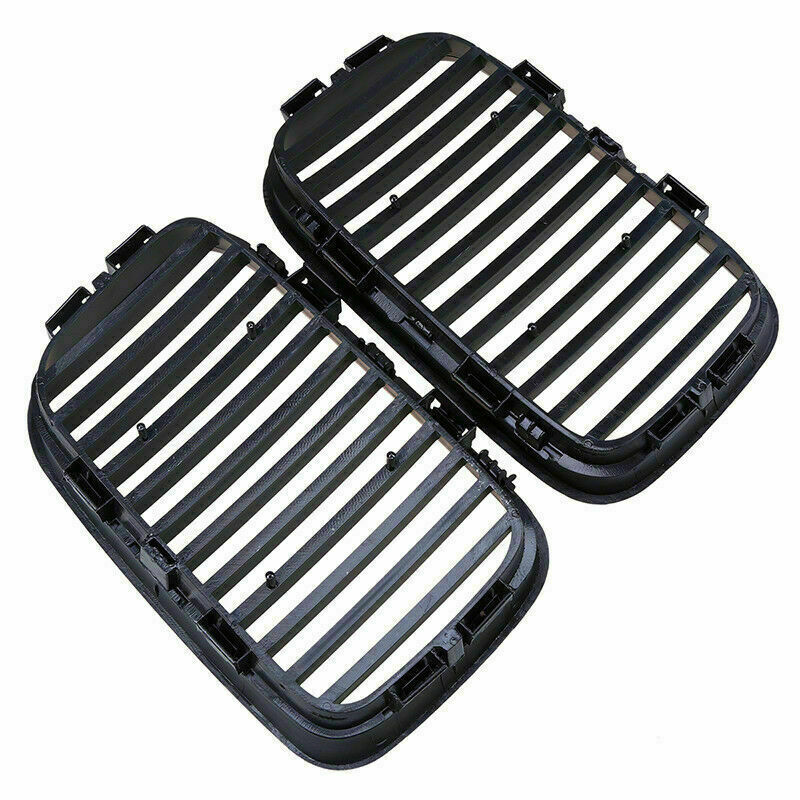 Pair Front Kidney Grilles Grills Fits BMW E36 M3 Pre-facelift 1992-1996 93 94 95