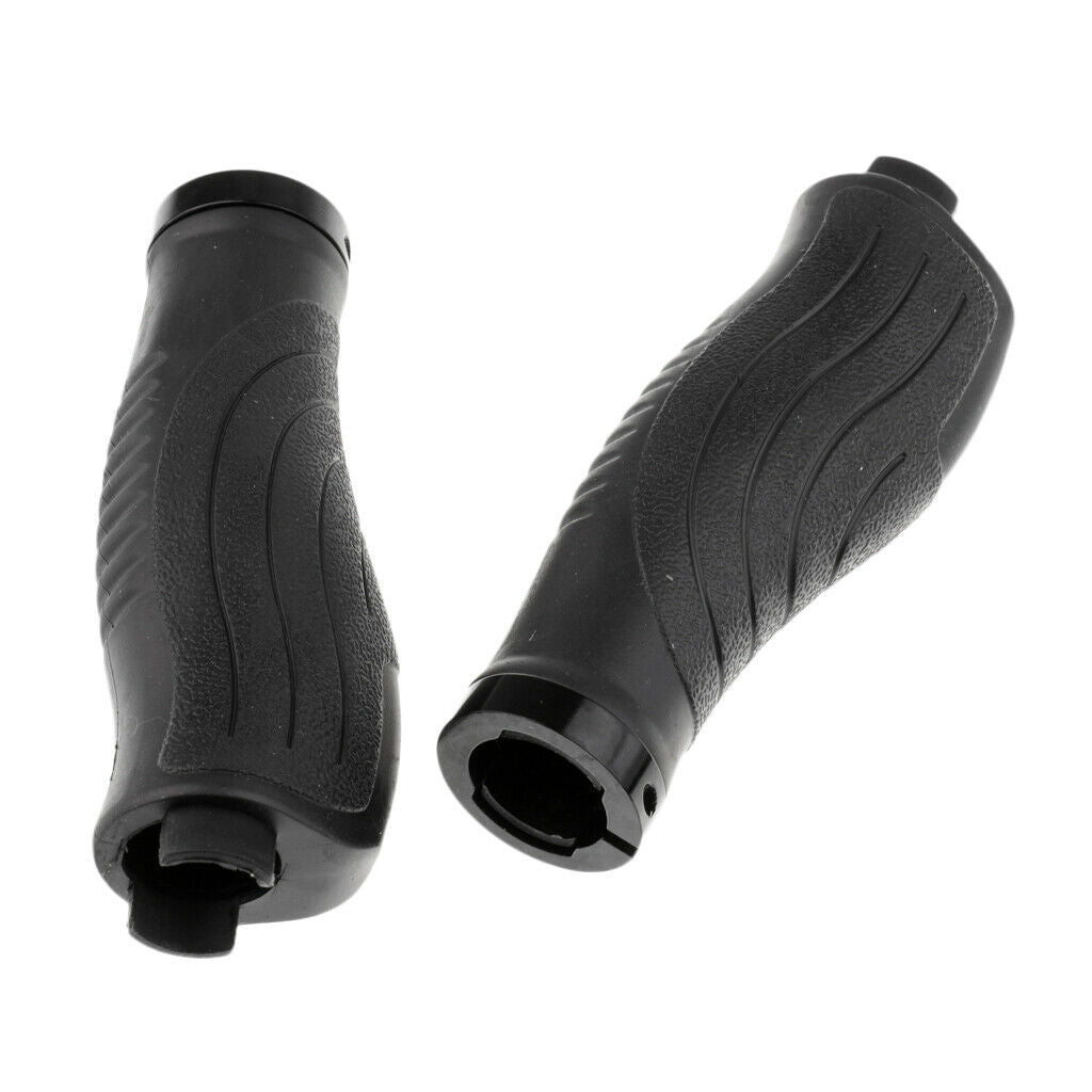 Bicycle Handlebar Bar Rubber End Grips Bicycle Set Soft Rubber Bar End Grips