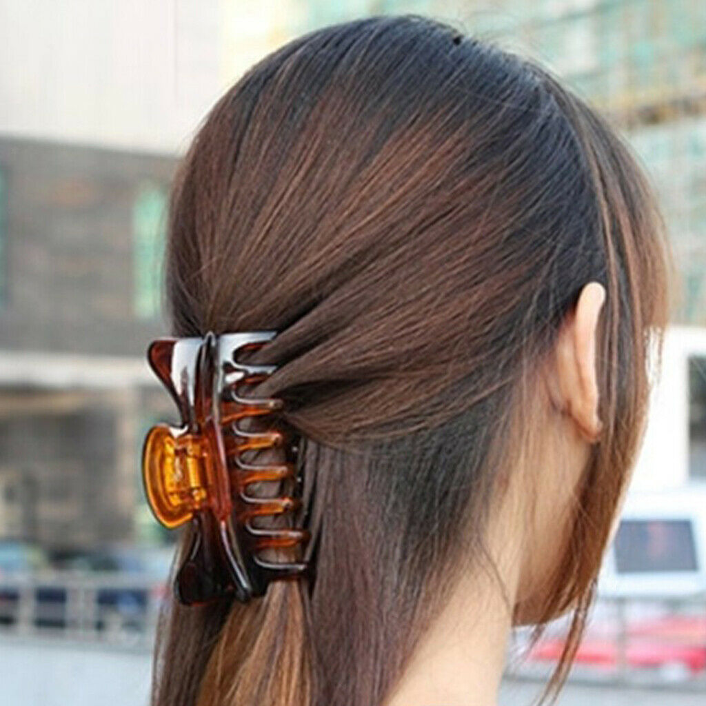 2Pack Retro Womens Large Hair Claw Clip Hair Clamp Updo for Thick Hair