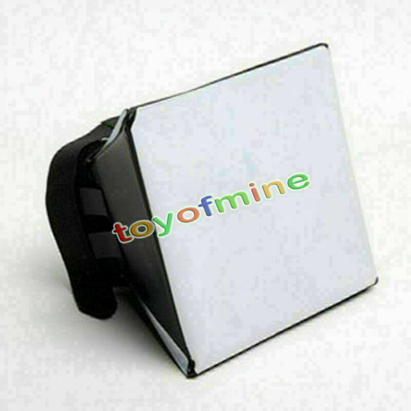 Universal Foldable Flash Diffuser Softbox Dome For Canon Nikon Pentax Sony