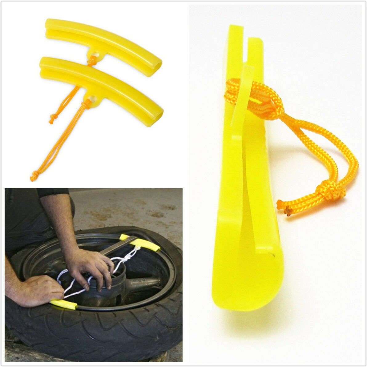 2x Car Tire Changer Guard Rim Protector Tyre Wheel Changing Rim Edge Savers Tool