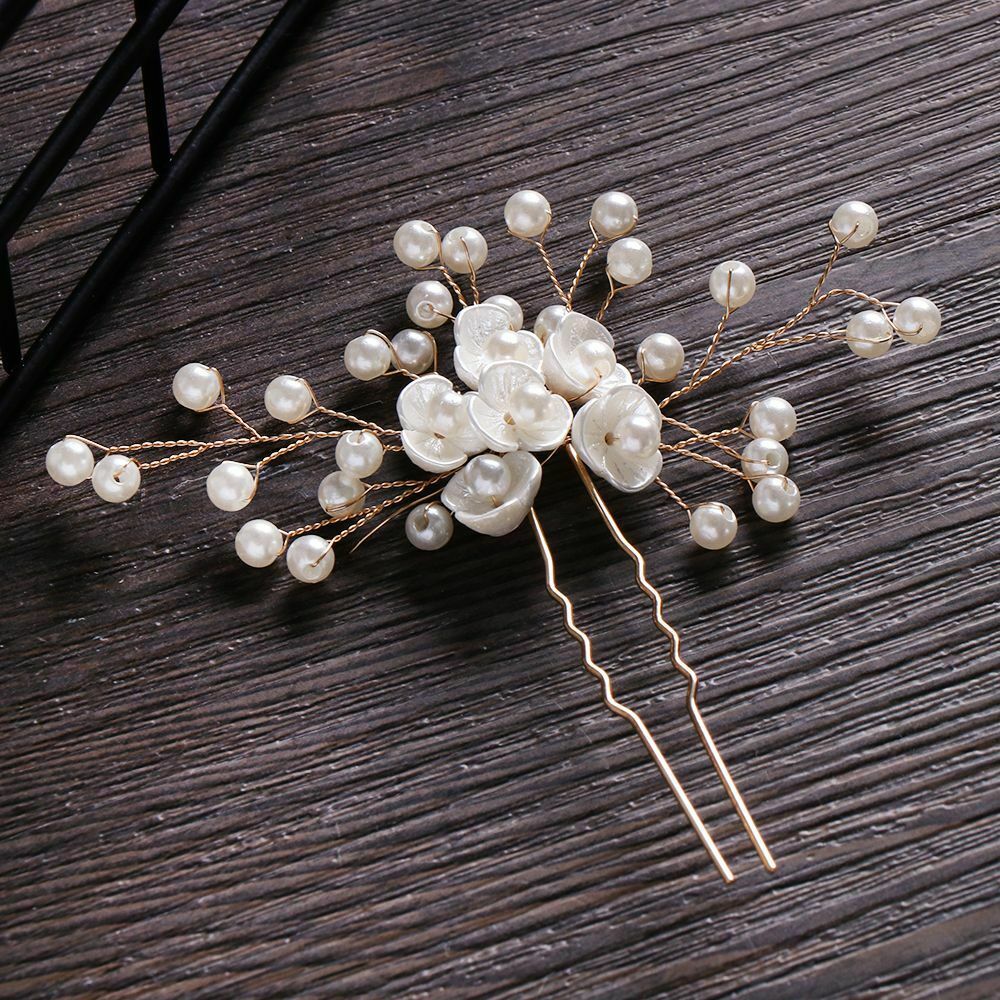 Crystal Accessories Wedding Headwear Women Hairpins Hair Clips Headpieces