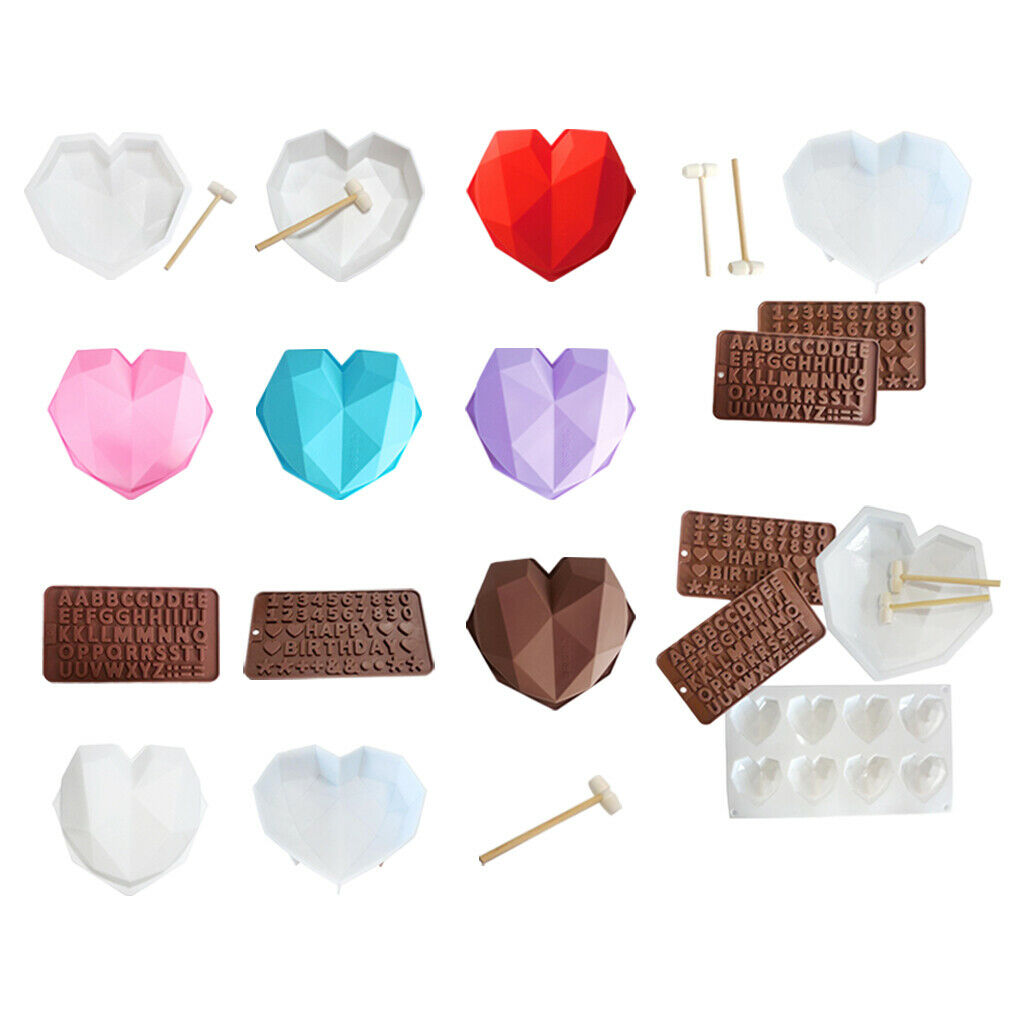 Silicone Cake Mold Cupcake Mould Baking Tray Kitchen DIY white with base