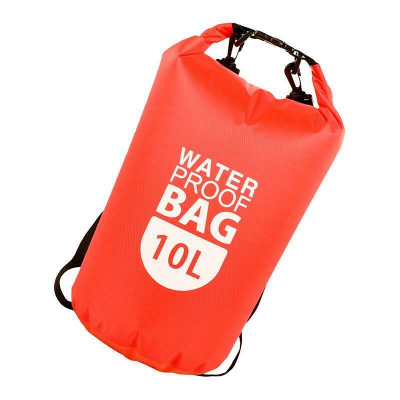 10L Waterproof Dry Bag Sack Pack for Rafting Canoeing Diving Swim Red
