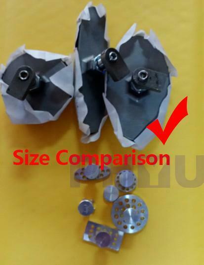 3pcs Car Body Paintless Dent Repair Tool Zinc Alloy Pads Cold Glue Free Sheet