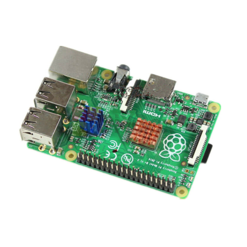 Copper Aluminium Cooling Heat Sink Fan Kit For Raspberry Pi 3 Raspberry Pi 2 B+