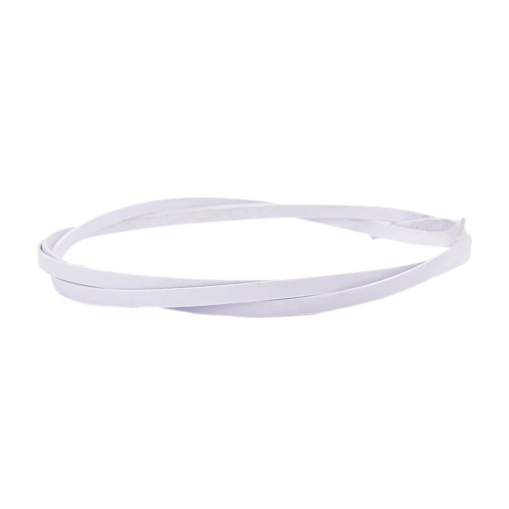 ABS Guitar Binding Maker Luthier Supply Purfling Strip 1mm Thickness White
