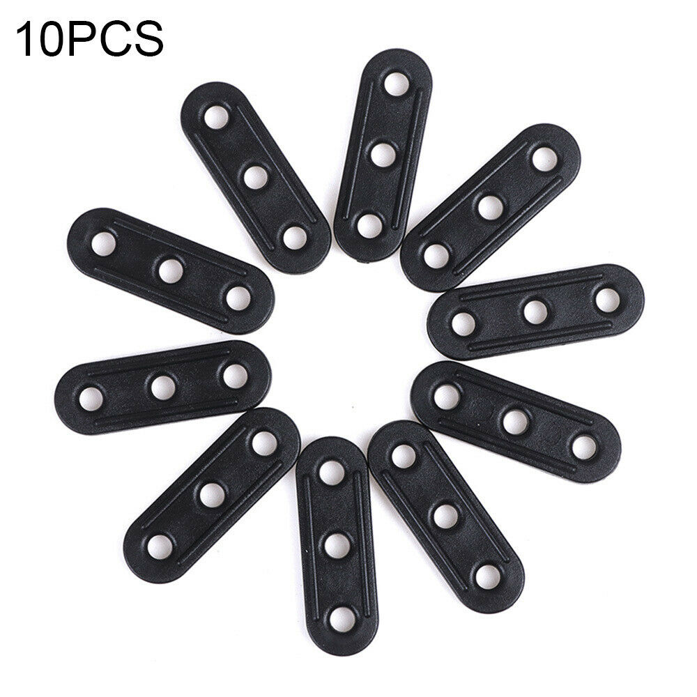 10Pcs Rope Buckle Fastener Plastic Cord Tensioners Rope Tent Buckle Adjuster LIN
