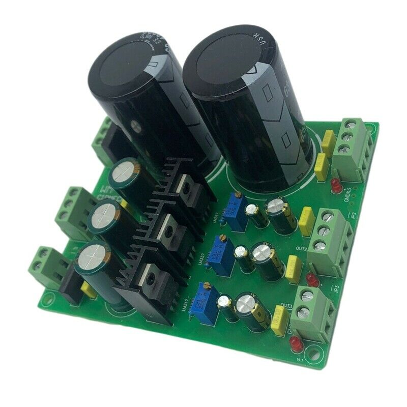 Adjustable Rectifier Regulator Filter Plate LM317 LM337 Multi-Precision PositiT9