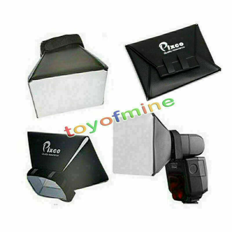 Universal Foldable Flash Diffuser Softbox Dome For Canon Nikon Pentax Sony