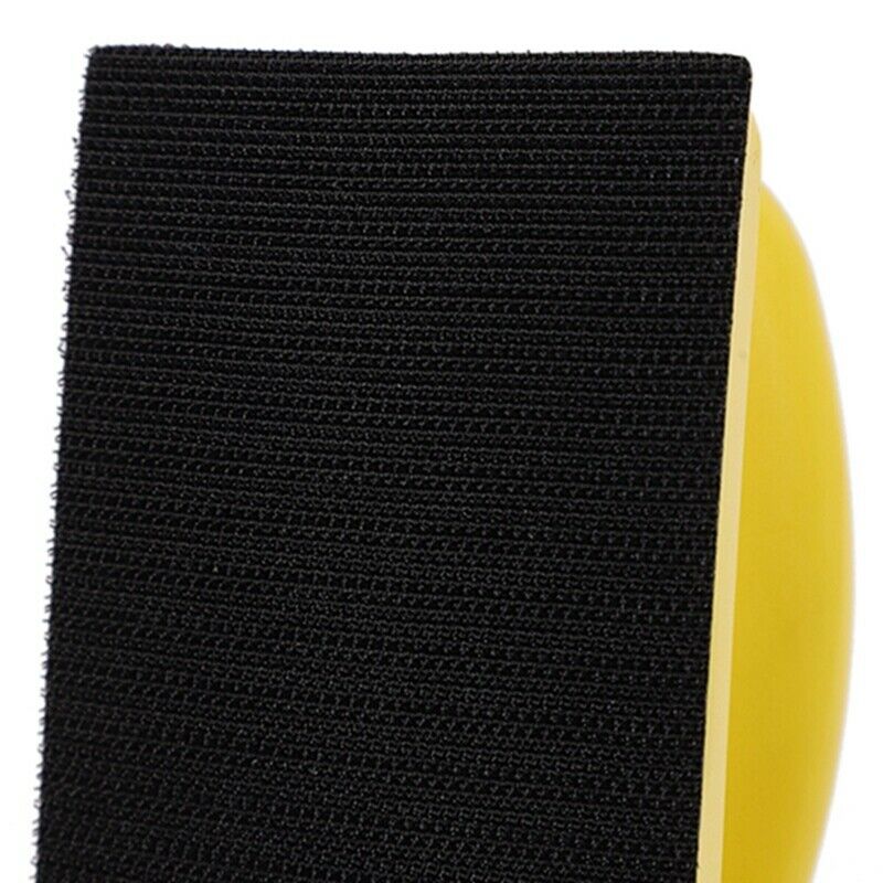 70X120Mm Foam Hand Sanding Block Hand Pad Polishing Pad For Hook And Loop DiscK1
