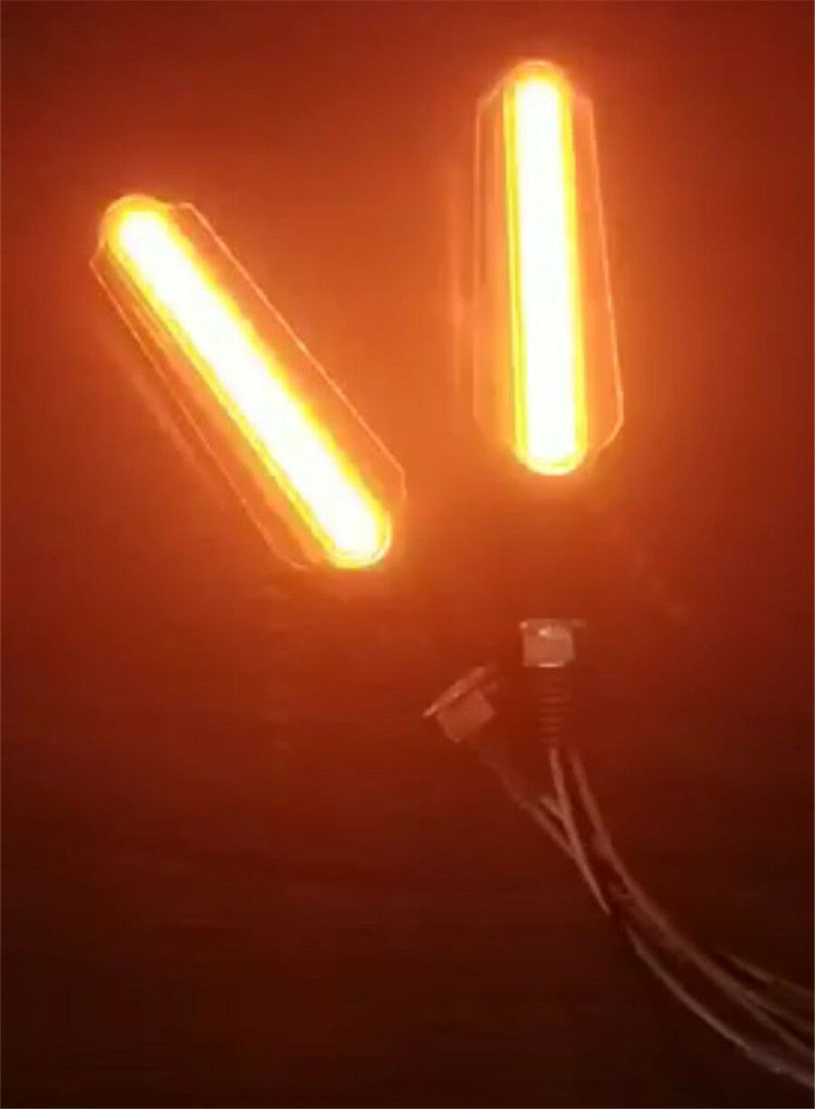 2 Pair Scooter LED Turn Signal Light+Brake Lamp Super Bright Cool Style Design