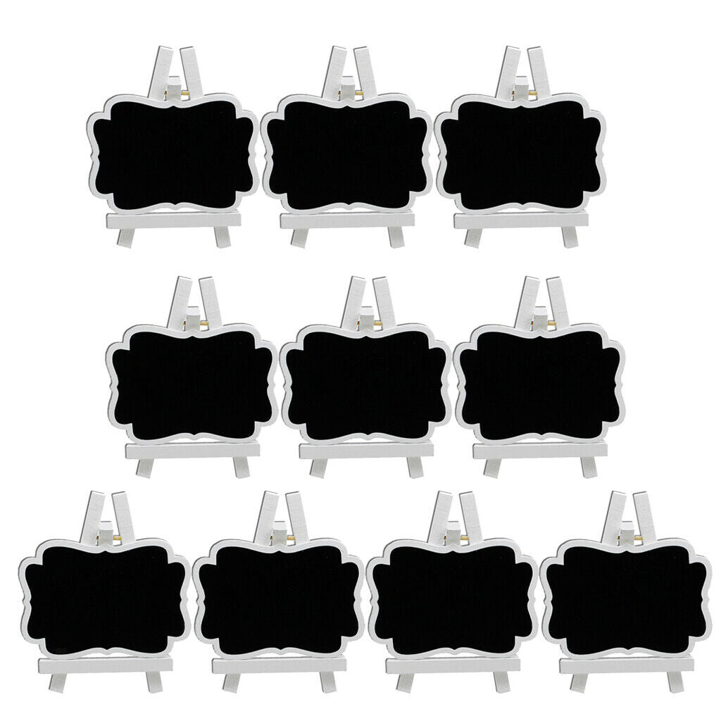 30Pcs Handmade Wooden Slate Chalkboard Tags, Weddings Partys Mothers Fathers