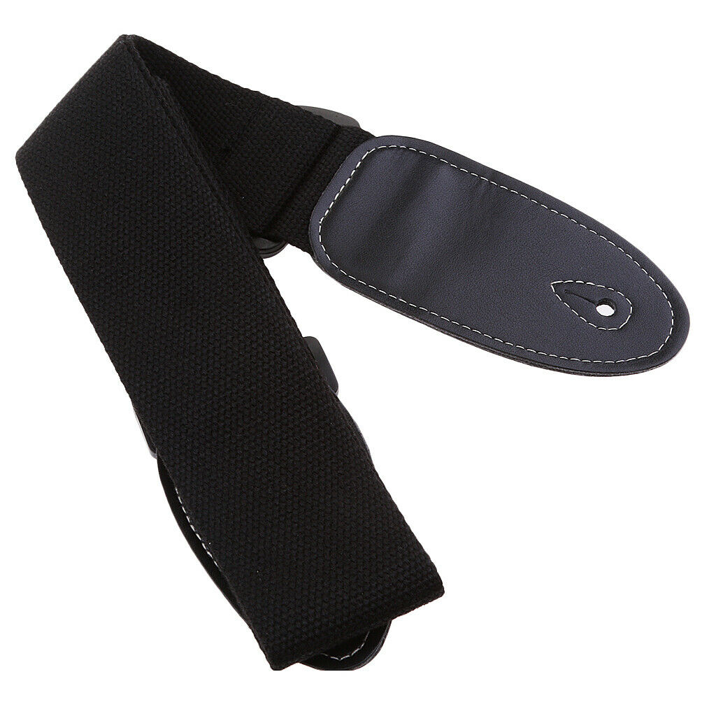 Adjustable Guitar Bass Strap Belt with Strap Lock Musical Instrument Accessory