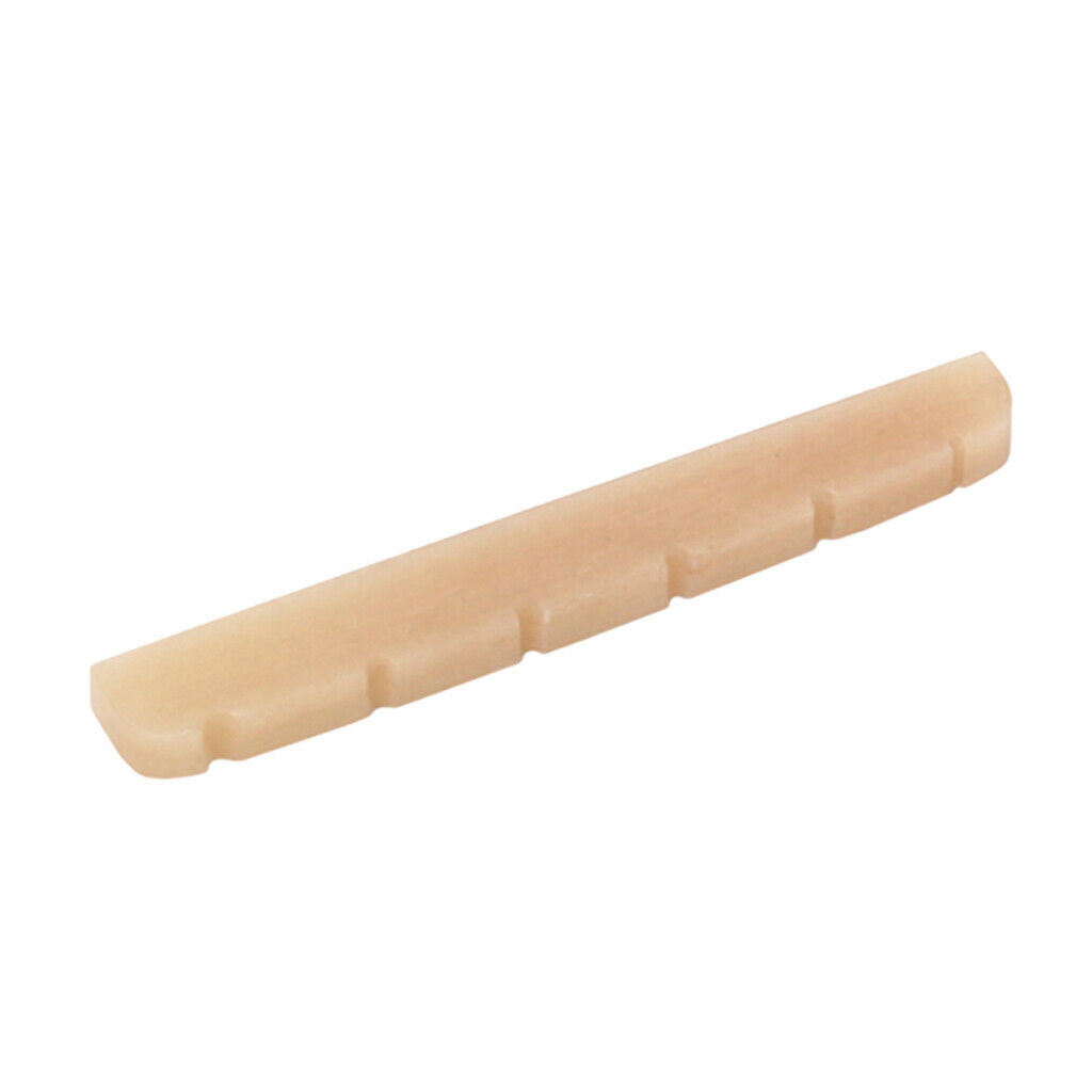 1pc 42mm Guitar Camel Bone Nut Bridge Saddle for Guitar Parts Warm White