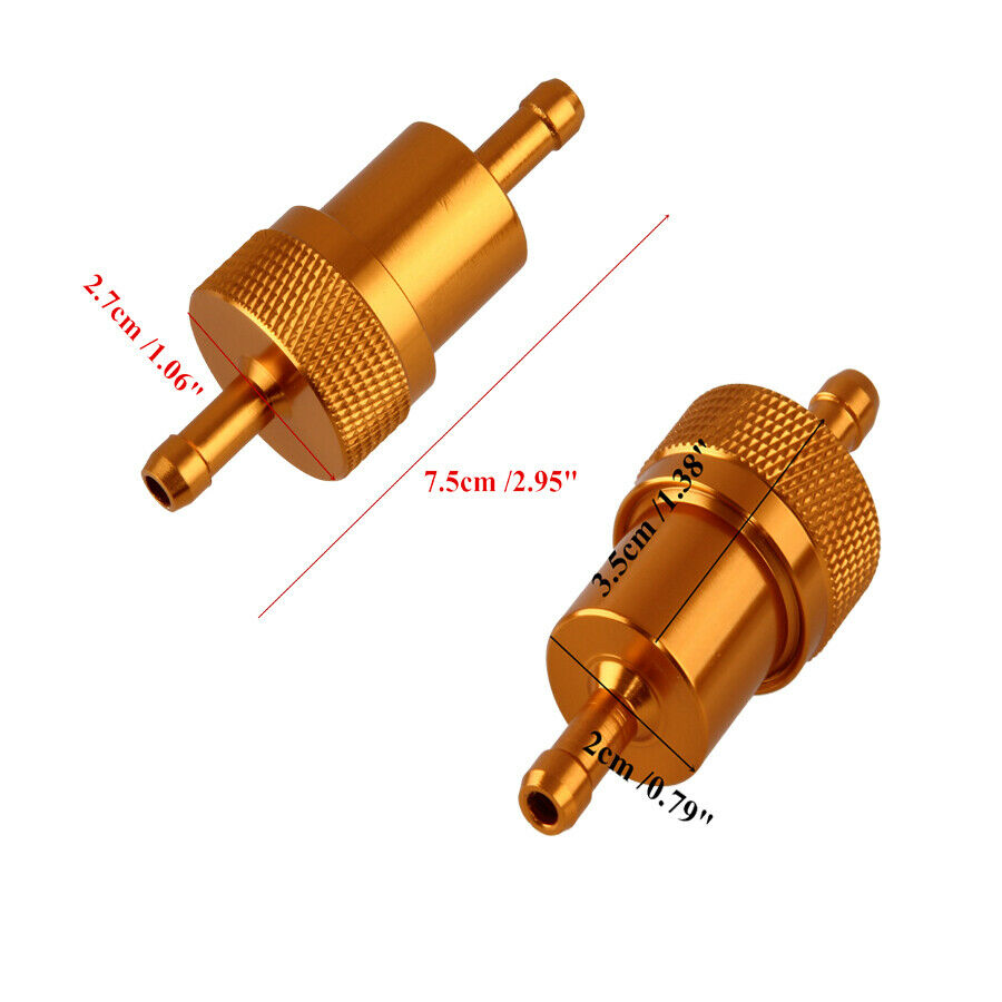 Motorcycles 6mm Oil Fuel Filter For Suzuki DRZ400E DR-Z400S DRZ 400SM 2005-2021