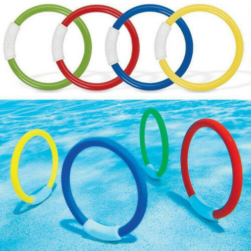 1xUnderwater Diving Ring Water Play Toys Swimming Pool Accessories For Child Kid