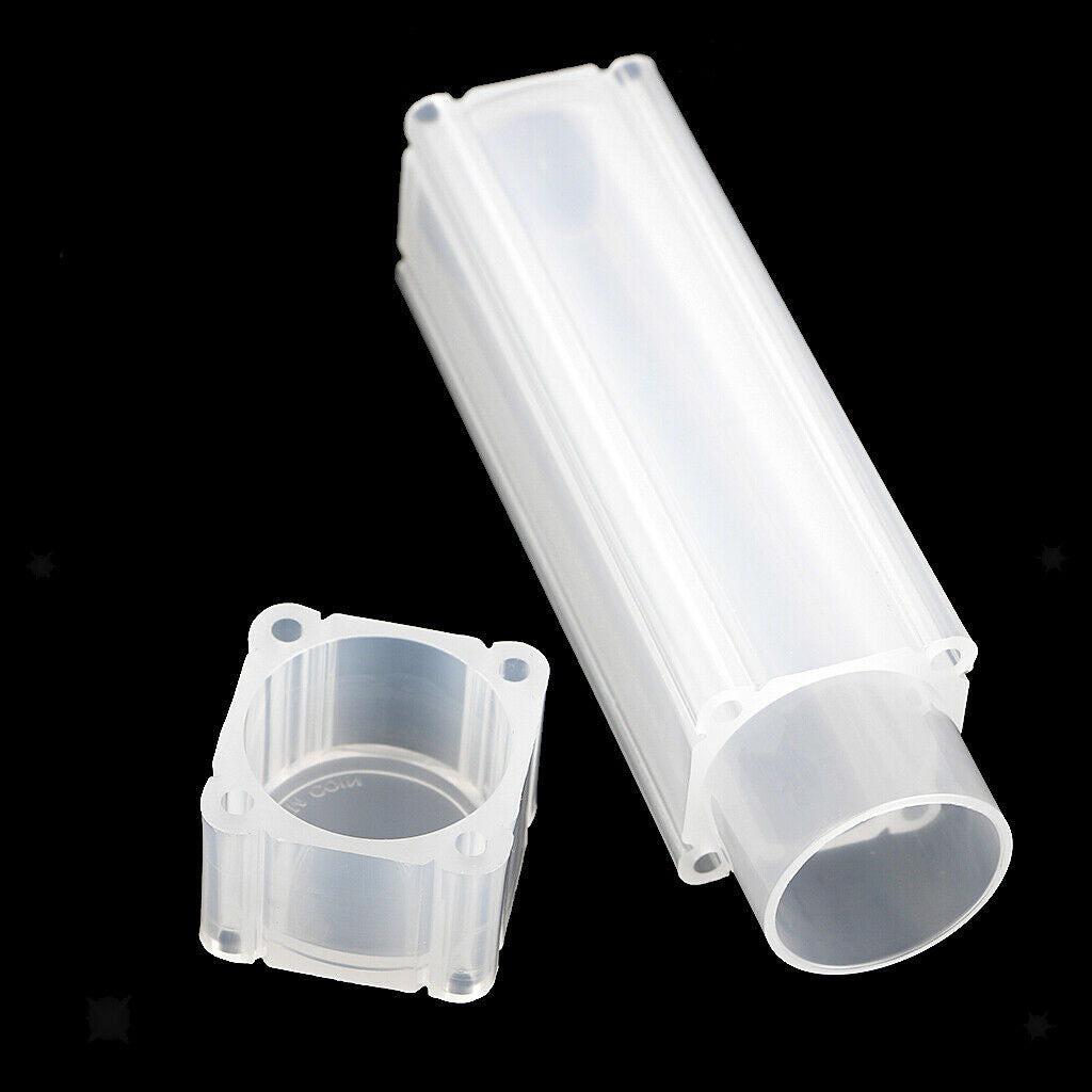Coin Storage Capsules Coins Collections Box Holder Plastic Cases Box 19mm Box