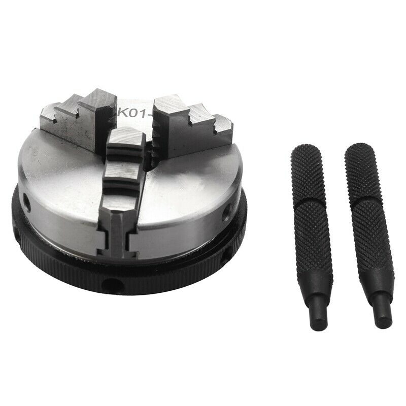K01-63/65/M14 3 Jaw Lathe Chuck Manual Self-Cente Mini Metal Lathe Chuck Tool O8