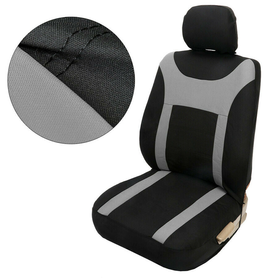 four seasons Universal senior seat cover gray stripe For Most Car Truck Suv