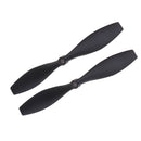 2x Propeller Rotor Plastic Black 4.21" for WLtoys F949 RC Airplane Accessory