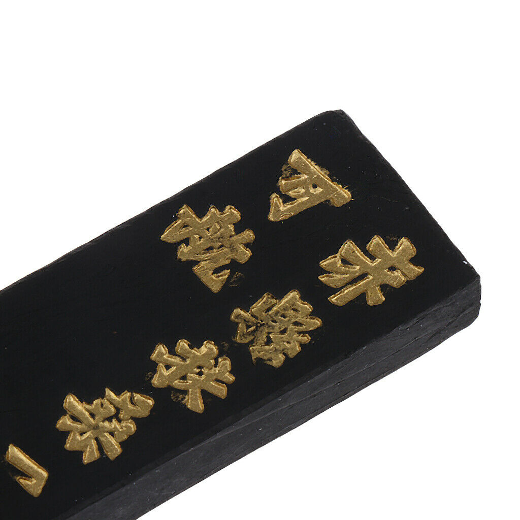2 Pieces Asia Old Chinese Calligraphy Painting Ink Stick with Character #4