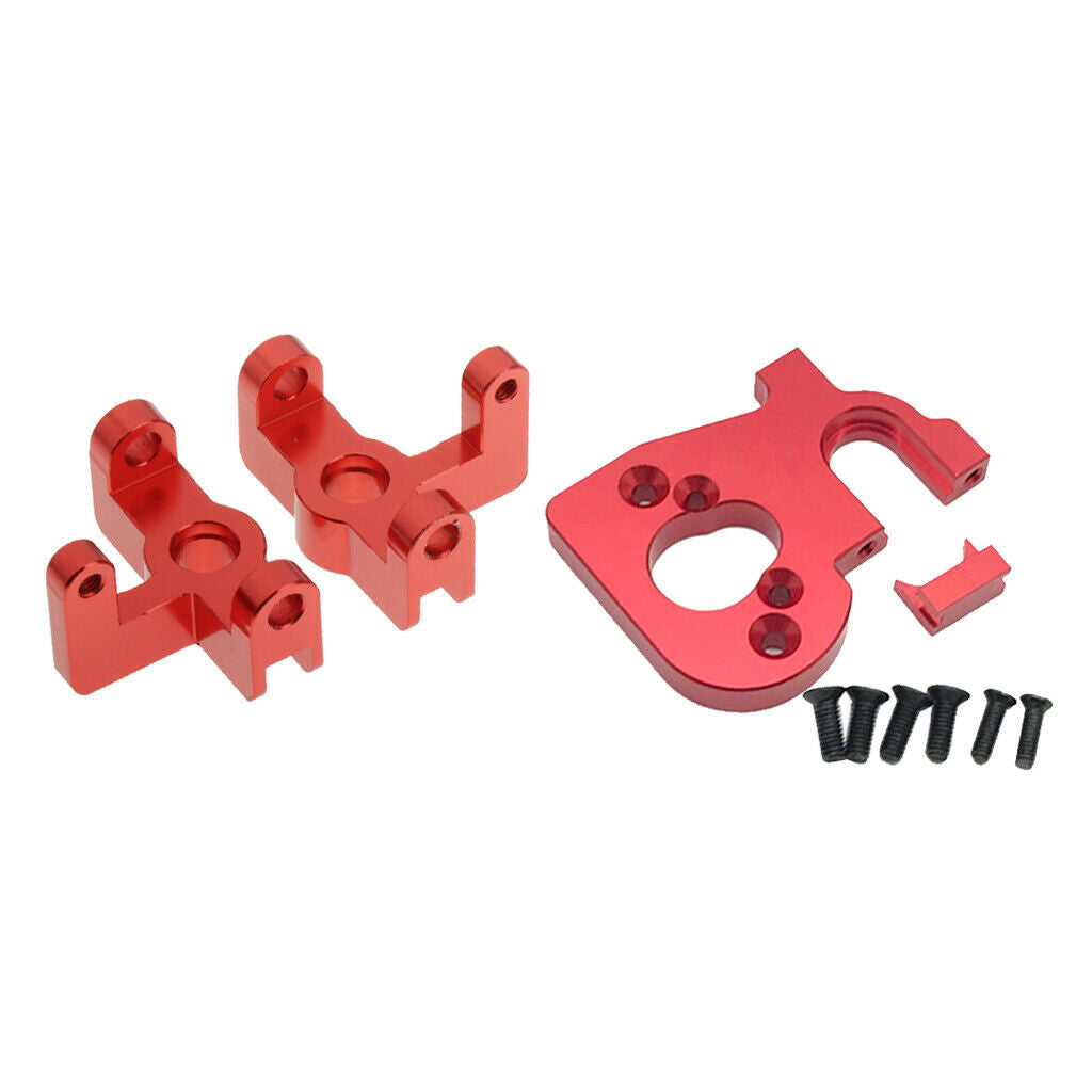 Front Hub Carrier w/ Motor Seat for WLtoys 144001 Crawler Car Buggy Trucks