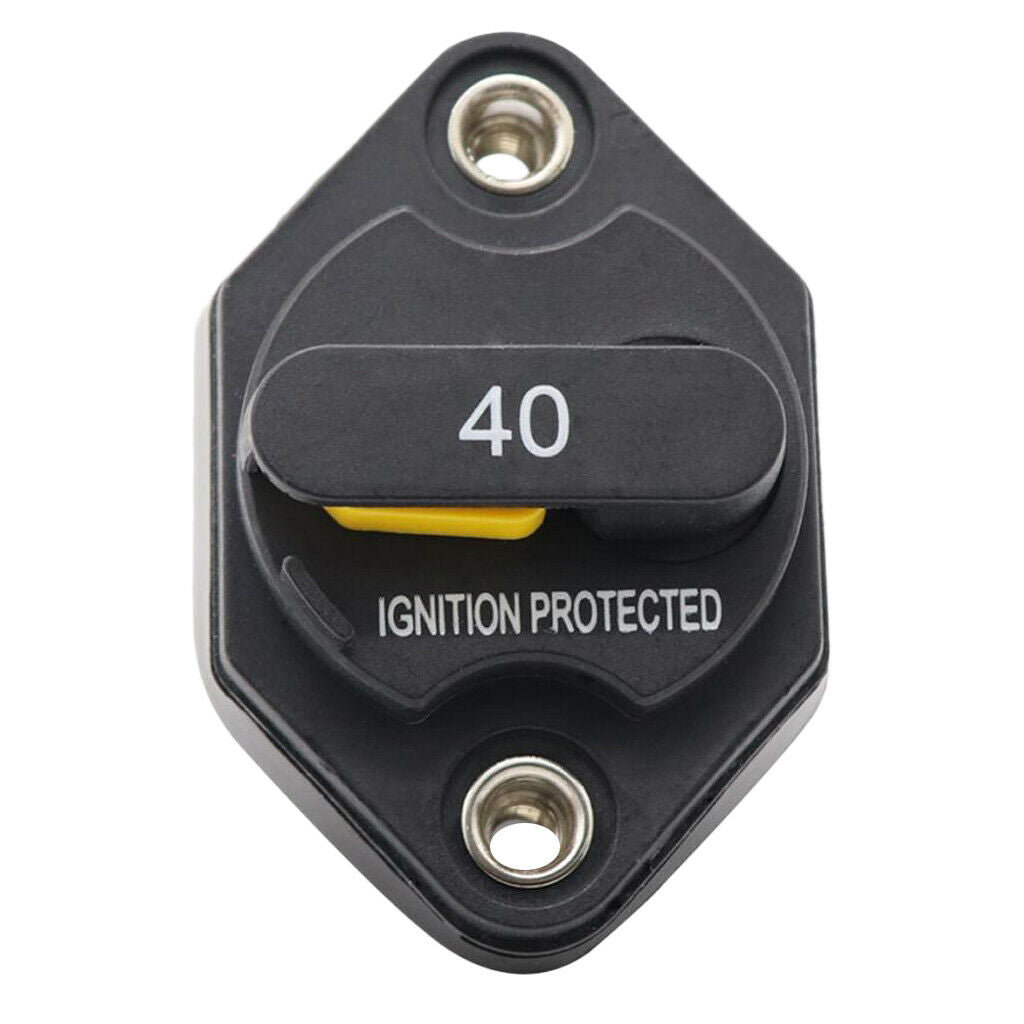 Manual Circuit Breaker Fuse Inverter for Truck/RV/Marine 12V-32V DC IP67 40A