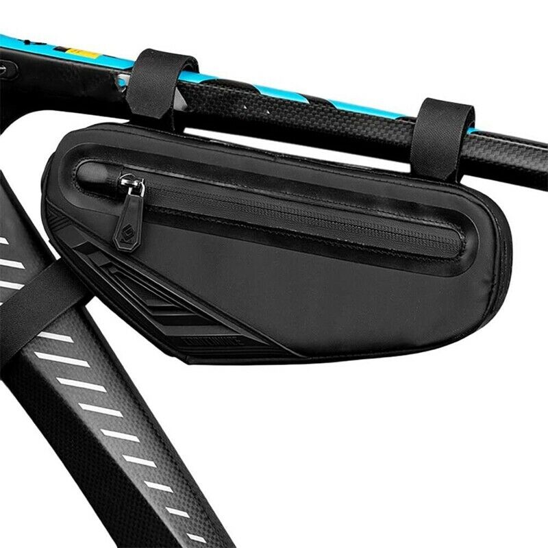 CoolChange Bike Bag Top Tube,Bike e Triple-cornered Waterproof Bicycle UnderW1L4