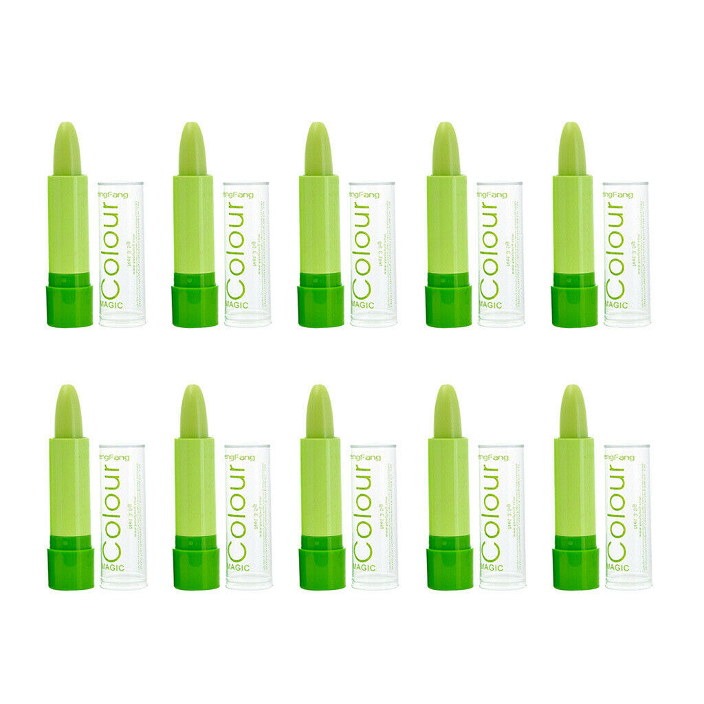 10Pcs Color-changing Lipstick Matte Water Resistant Lip Stick Lip Gloss