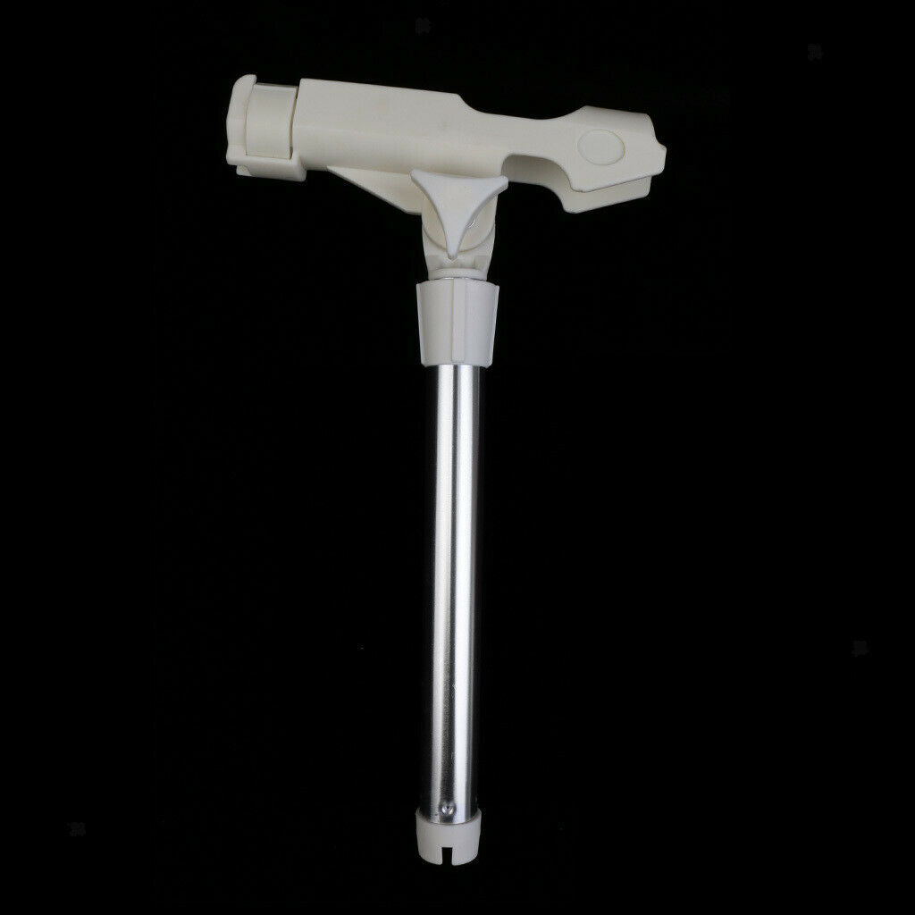 2x Angle Adjustable Aluminum Rod Holder Boat Rod Holder Pole Rack