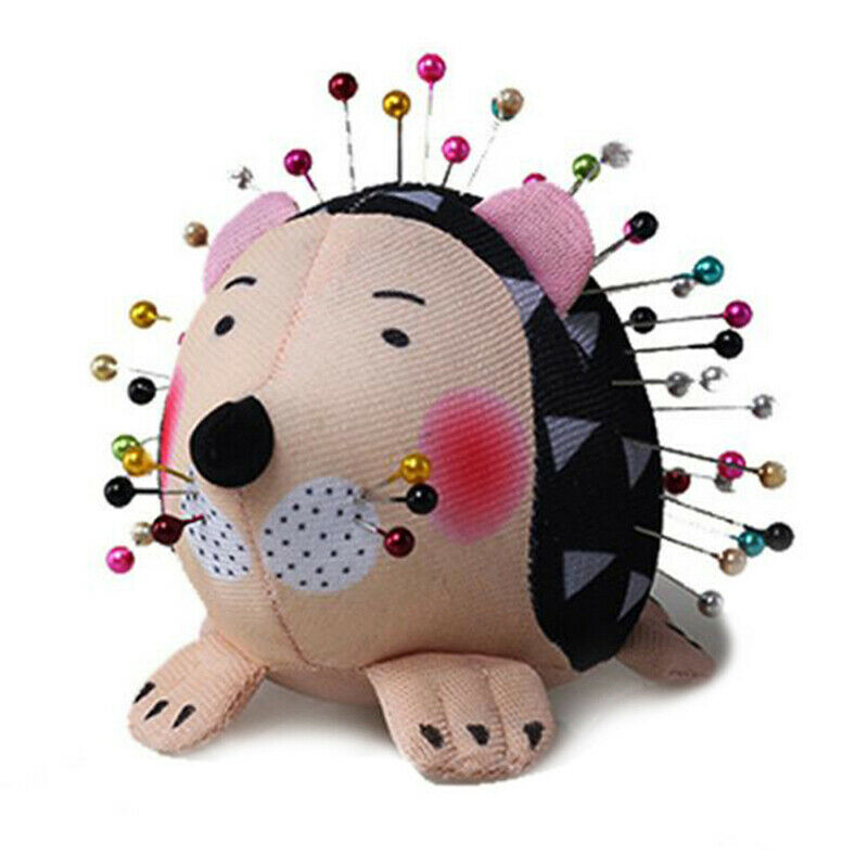 Hedgehog Shape Soft Fabric Pin Cushion Pin Quilting Holder DIY Sewing Craft T SJ